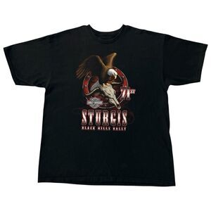 2011 Harley-Davidson Sturgis 71st Rally T-Shirt Hill City S South Dakota Mens XL